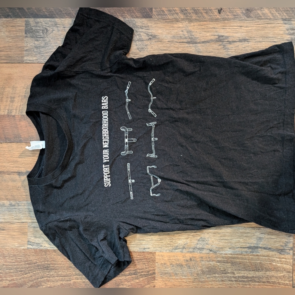Support your local bars bike fed shirt